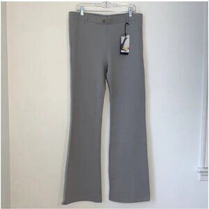 NWT Betabrand Bootcut Pants XL Tall Light Gray